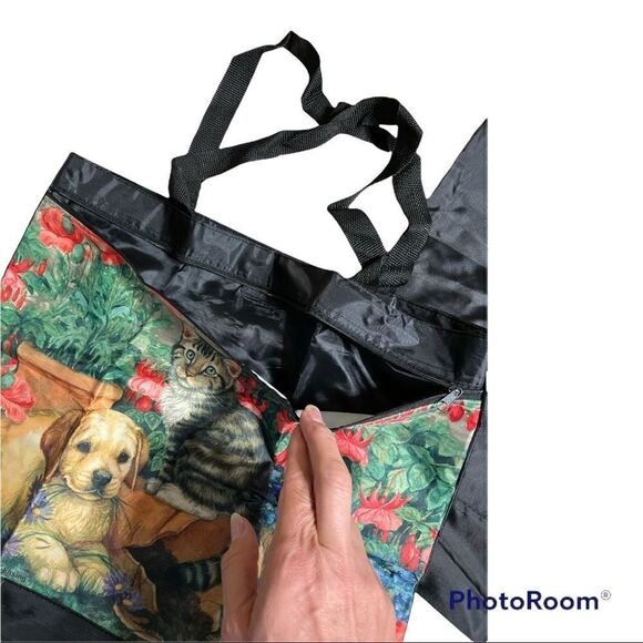 Dog and Cat picture Shopping Bags - Picture 6 of 7